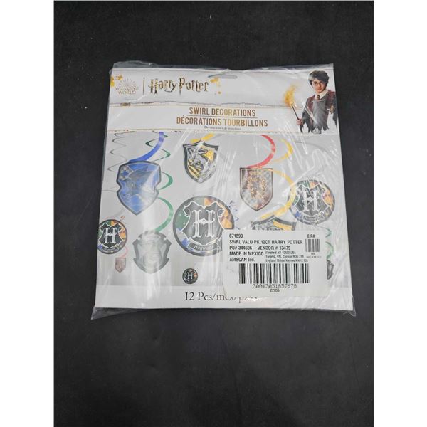 Harry Potter Swirl Decorations (12pcs)
