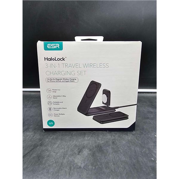 ESR Halolock 3-in-1 Travel Wireless Charging Set