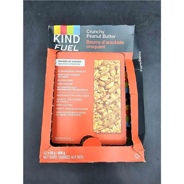 Kind Fuel Bars (12 x 50g) Crunchy Peanut Butter