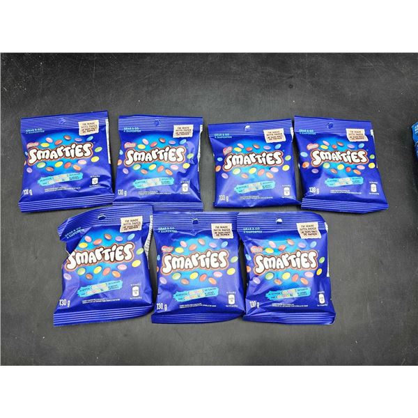 Smarties Milk Chocolate Candy (7 x 130g)