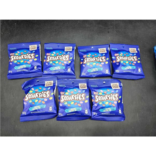 Smarties Milk Chocolate Candy (7 x 130g)