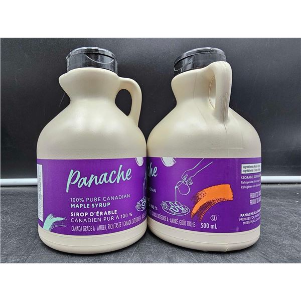 Panache Pure Canadian Maple Syrup (2 x 500ml)