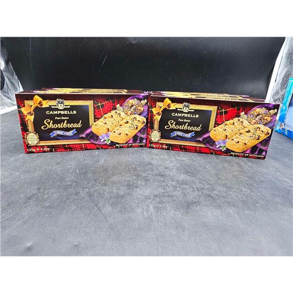 Campbells' Pure Butter Shortbread-Chocolate Chip (4 x 125g)