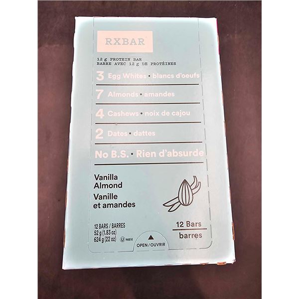 RXBAR Vanilla Almond Protein Bar (12 x 52g)