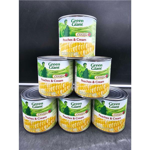 Green Giant Peaches & Cream Corn (6 x 341ml)