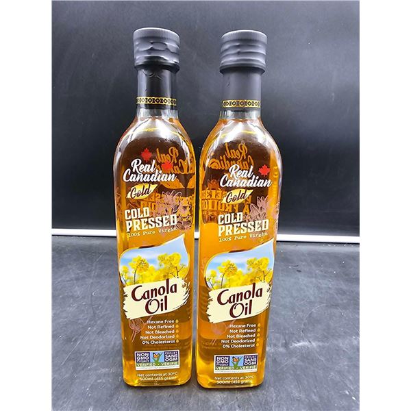 Real Canadian Cold Pressed Canola Oil (2 x 455g)