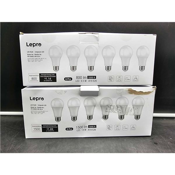 Lepro LED Bulbs AC 120V (2 x 6)