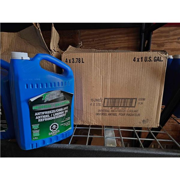 TURBO-POWER Universal Antifreeze/Coolant. LOT of 6.