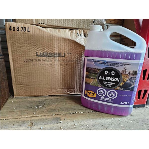 CircleK All Season -45° Windshield Washer Fluid 4x 3.78L