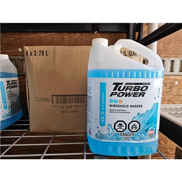 Turbo Power -35° Windshield Washer Fluid 4x 3.78L