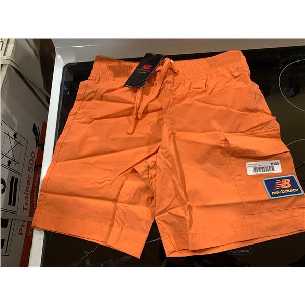 New Balance Day Tripper Shorts Orange Mens Size Small
