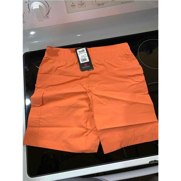 New Balance Day Tripper Shorts Orange Mens Size Small