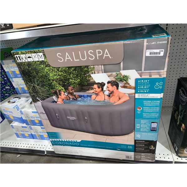 Saluspa Coronado Maxhold Series One Spa EnergySense Smart AirJet Inflatable Hot Tub
