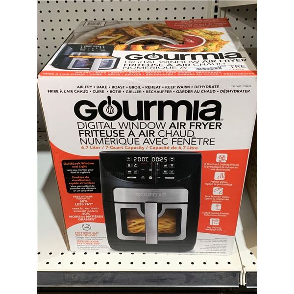 Gourmia Digital Window Air Fryer 6.7L