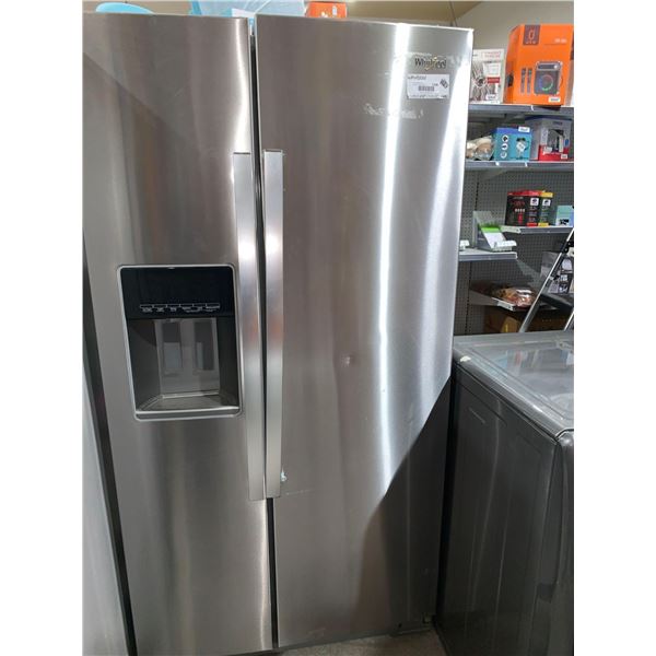 Whirlpool WRS588FIHZ Side by Side Refrigerator, 36 inch Width, 28.5 cu. ft. Capacity, Stainless Stee