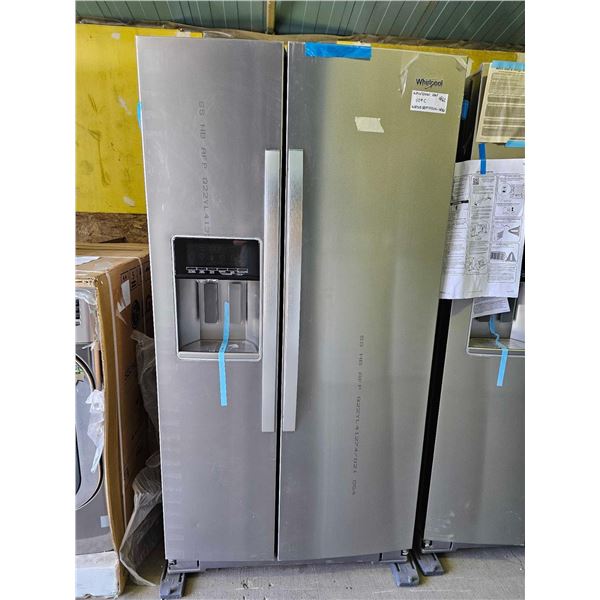 Whirlpool WRS588FIHZ Side by Side Refrigerator, 36 inch Width, 28.5 cu. ft. Capacity, Stainless Stee