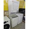 Image 2 : Whirlpool YWET4024HW 24 inch Width Washer & Dryer Set, 240v, White colour  Washer: 6 Wash Cycles, 85