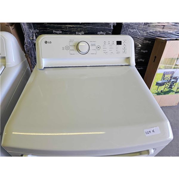 LG DLE7000W  7.3 cu. ft. Ultra Large Front Load Electric Dryer with Sensor Dry Technology