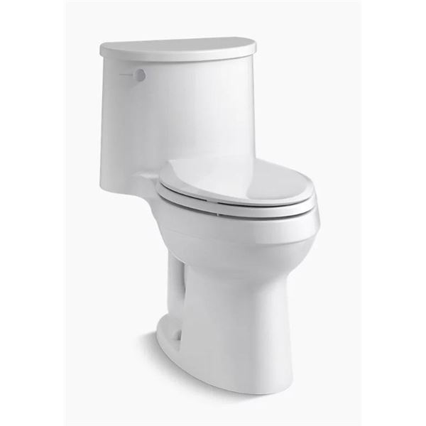 Kohler Adair One-piece elongated toilet, 1.28 gpf toilet
