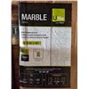 Image 1 : Marble Carrara Corner Shower Wall Kit - 36"x36"x80"