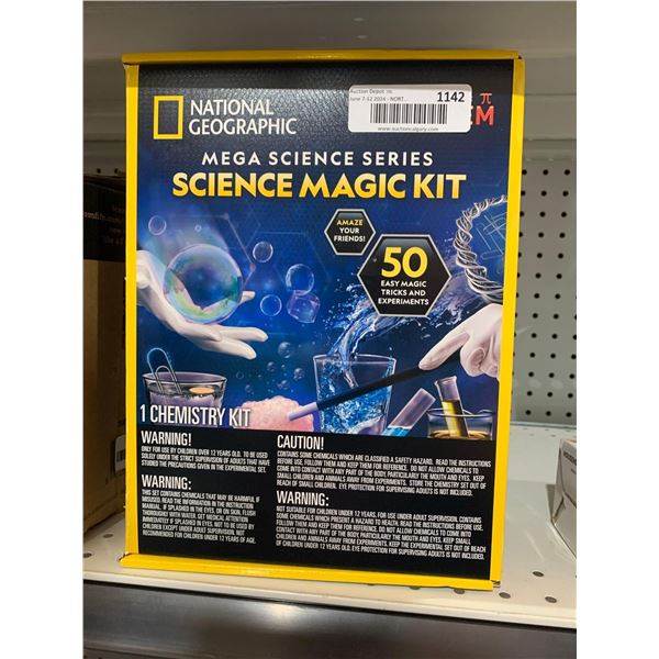 National Geographic Science Magic Kit 50 Tricks & Experiments