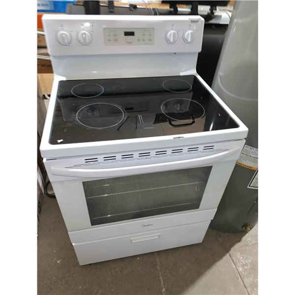 Midea Electric Range Model MER30B12AWWC