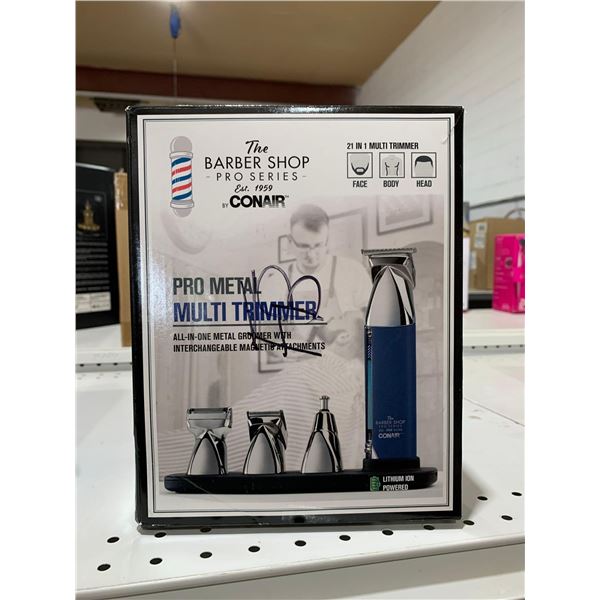 The Barber Shop Pro Series by Conair Pro Metal Multi Trimmer