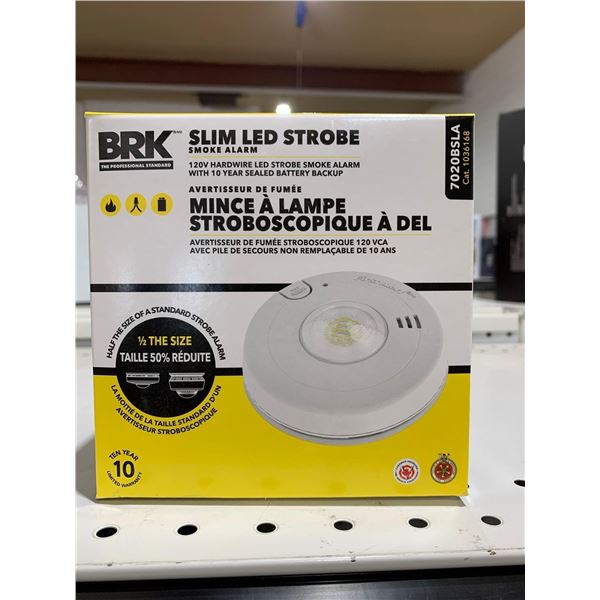 BRK Slim LED Strobe Smoke Alarm