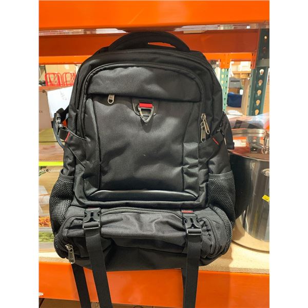 Black Backpack With Laptop Compartment