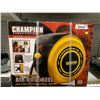 Image 1 : Champion Auto Retractrable Air Hose Reel w/ 3/8" x 50' Rubber Hose - 250psi