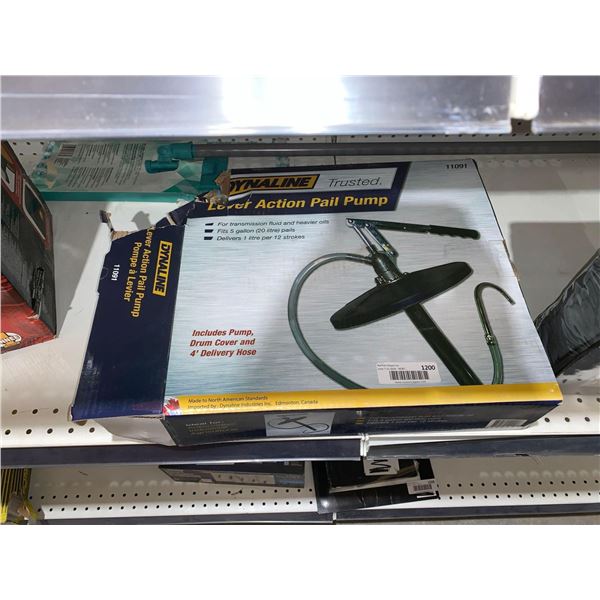 Dynaline Lever Action Pail Pump