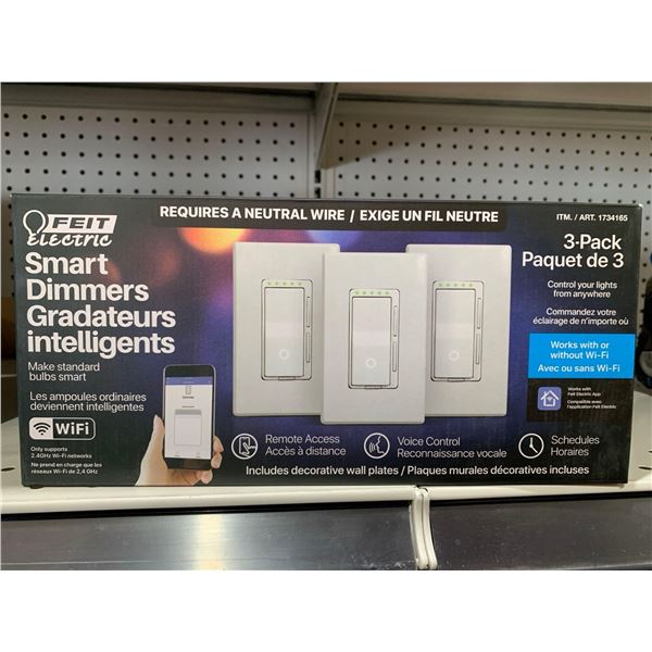 Feit Electric Smart Dimmers 3 Pack