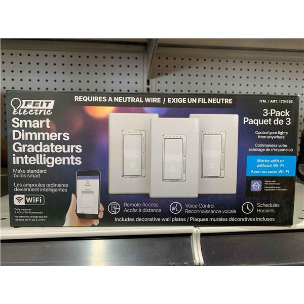 Feit Electric Smart Dimmers 3 Pack