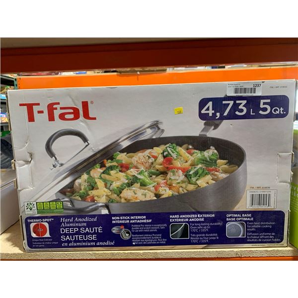 T-Fal Hard Anodized Aluminum Deep Saute Pan