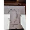Image 3 : Centoco Elongated Toilet Seat - White