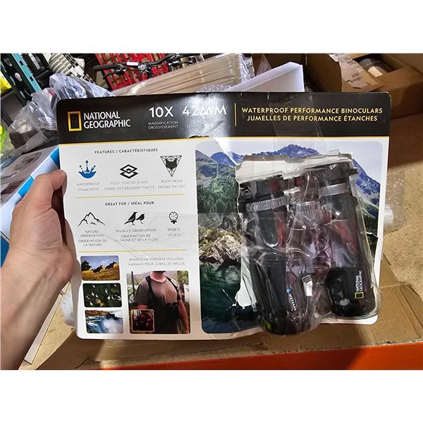 National Geographic Waterproof Performance Binoculars Set 10x42MM