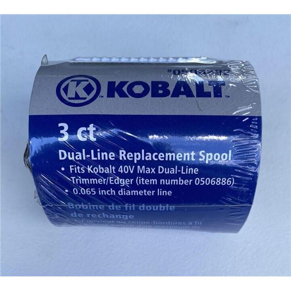 Kobalt 40V Max 3CT Dual Line Replacement Spools for Trimmer Lot of 20