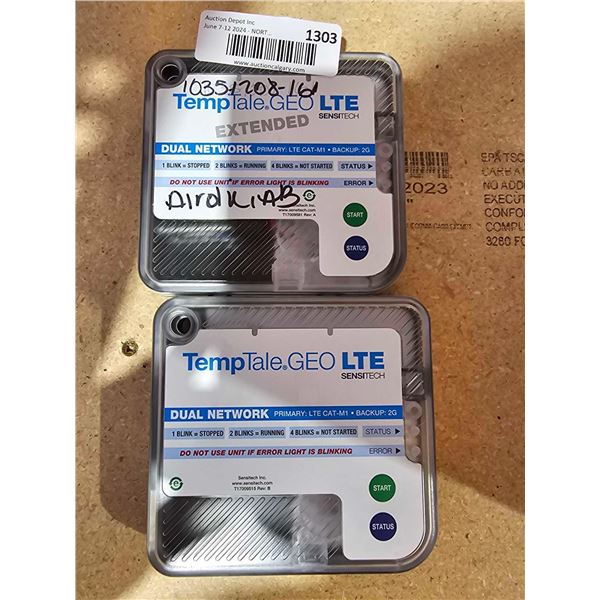 Temptale Pallet TempTale® GEO LTE LTE Cat-M1 for 4G/5G networks with 2G fallback Non ...