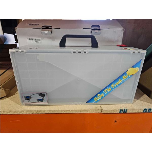 Portable Airbrush Paint Spray Booth Paint Set Turn Table HS-E420DcL