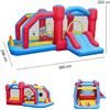 Image 3 : RETRO JUMP 6 in 1 Bouncy Castle, Bouncy Castle for Children with Large Bouncy Area, Kids Bouncy Cast