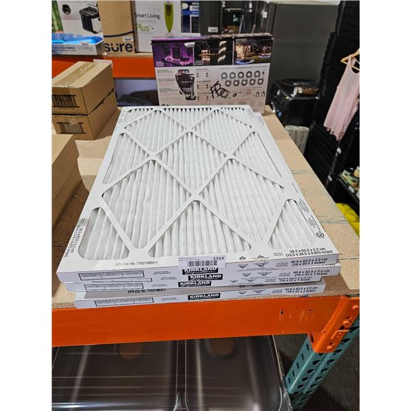 Lot of 4 Kirkland Furnace Filters 16x25x1"