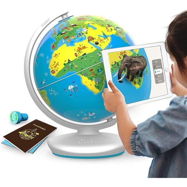 PlayShifu Educational Globe for Kids - Orboot Earth (Globe + App) Interactive AR World Globe | 400 W