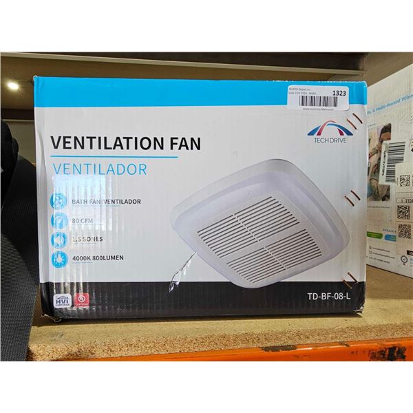 Tech Drive Ventilation Fan 11.6x11.6"