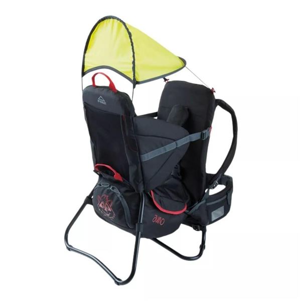 McKinley Juno Baby Carrier Backpack - Canopy Red Not Yellow as in Stock Photo