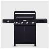 Image 1 : Monument Grills Denali 425 | Smart Black Propane Gas Grill