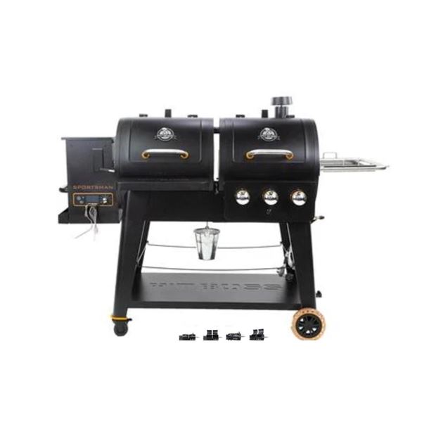 PIT BOSS SPORTSMAN 1230 PELLET/GAS COMBO GRILL