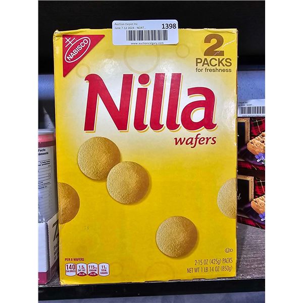 Nilla Wafers 2-425g Bags