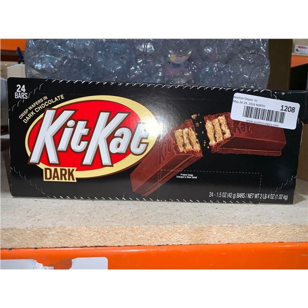 KitKat Dark Chocolate Candy Bar 24 Bars x 42g