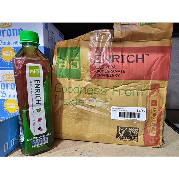 Alo Aloe Vera, Pomegramate & Cranberry Drink 6x500ml