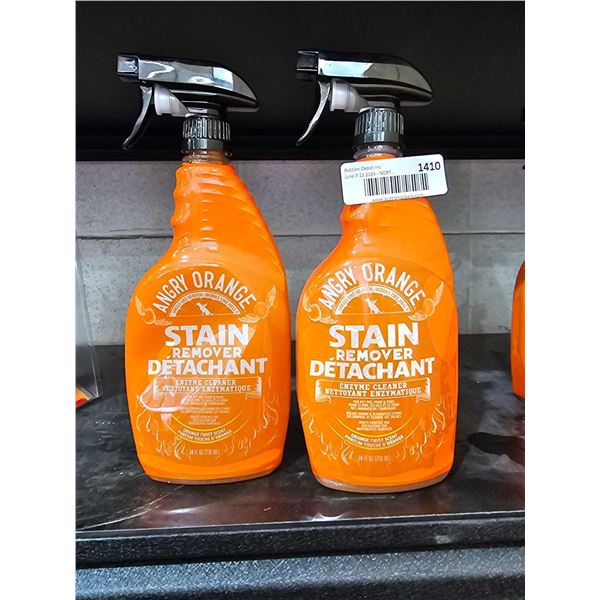Angry Orange Pet Stain Remover 2x710ml